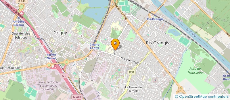 localisation de l'entreprise RAYAN VTC à RIS-ORANGIS