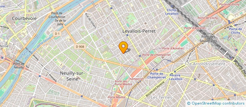 localisation de l'entreprise RAYANA COACHING à LEVALLOIS-PERRET