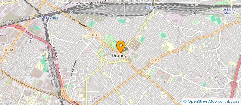 localisation de l'entreprise RAYANDIS à DRANCY