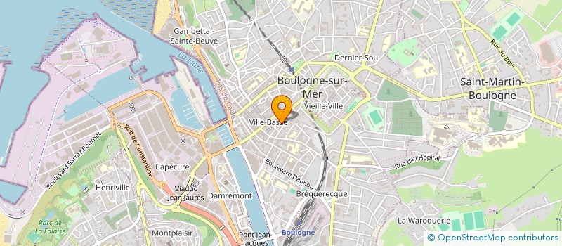 localisation de l'entreprise RAYANE  BOULOGNE-SUR-MER