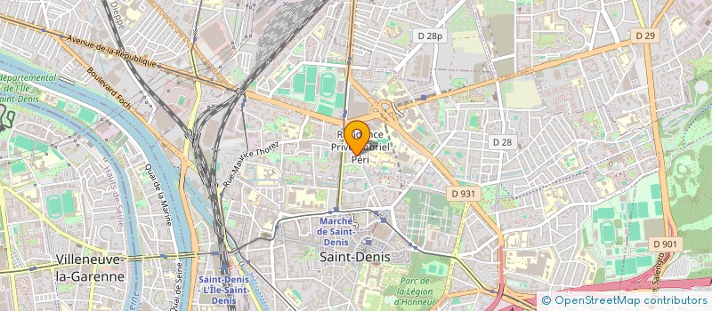 localisation de l'entreprise RAYANE BAT à SAINT-DENIS