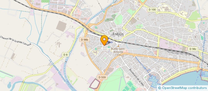 localisation de l'entreprise RAYANE PRO à FREJUS