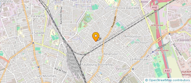 localisation de l'entreprise RAYANE VOITURES à TOULOUSE