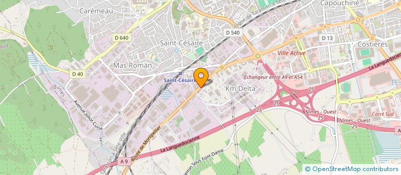 localisation de l'entreprise RAYANIS 30  NIMES