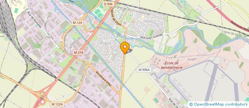 localisation de l'entreprise RAYANIS  LONGVIC