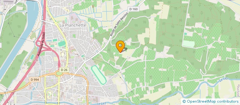 localisation de l'entreprise RAYCA  BOLLENE