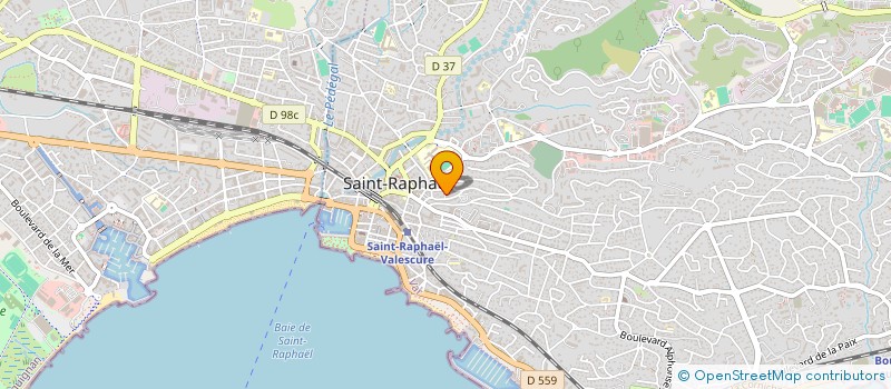 localisation de l'entreprise RAYCHAJU à SAINT-RAPHAEL