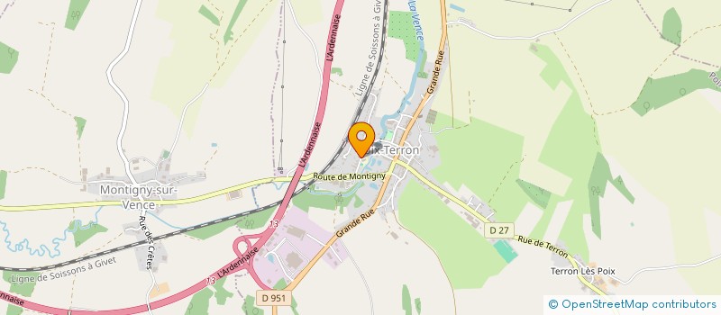 localisation de l'entreprise RAYD  RAILLICOURT