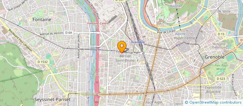 localisation de l'entreprise RAYGROUP à GRENOBLE