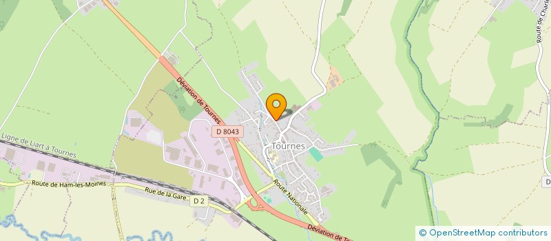 localisation de l'entreprise RAYHUB  NEUVILLE-LES-THIS