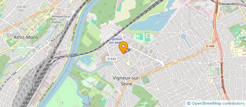 localisation de l'entreprise RAYIE TRANSPORT à VIGNEUX-SUR-SEINE