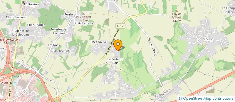 localisation de l'entreprise RAYJAN à CHAMPNIERS