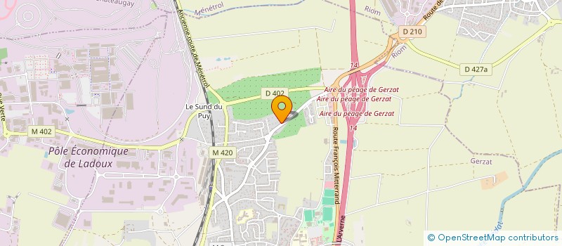 localisation de l'entreprise RAYJOELI  GERZAT