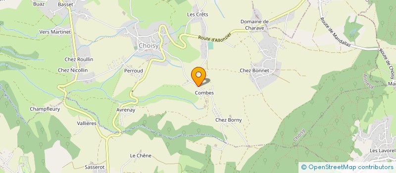 localisation de l'entreprise RAYLANE TRANSPORT  CHOISY