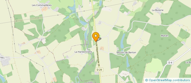 localisation de l'entreprise RAYLIANE à NOUZILLY