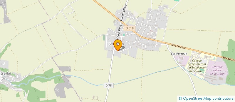 localisation de l'entreprise RAYLINE IMMO  SOURDUN