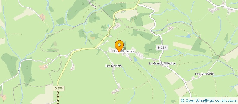 localisation de l'entreprise RAYM'BAT  LES BIZOTS