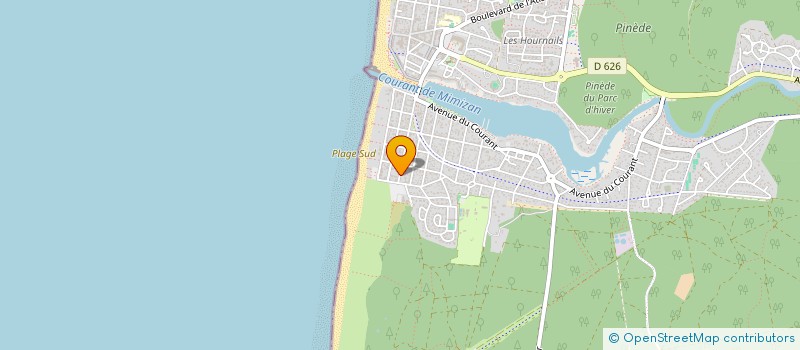 localisation de l'entreprise RAYMAG  MIMIZAN