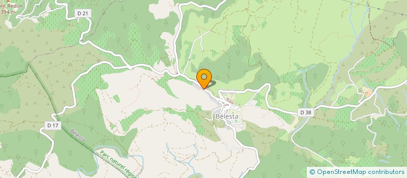 localisation de l'entreprise RAYMBRIG à BELESTA