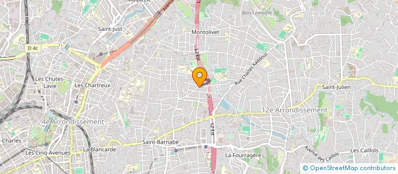localisation de l'entreprise RAYMEE à MARSEILLE