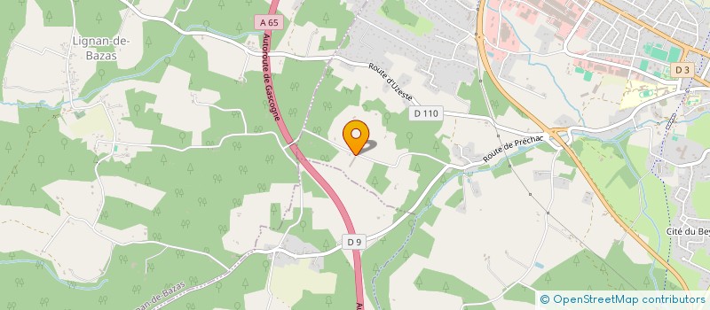 localisation de l'entreprise RAYMO FRANCE  BAZAS