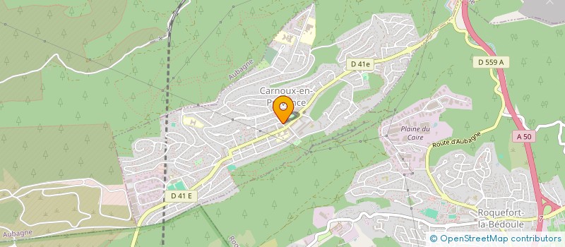 localisation de l'entreprise RAYMOND à CARNOUX-EN-PROVENCE