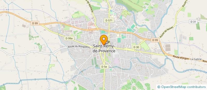 localisation de l'entreprise RAYMOND BY ST REMY à SAINT-REMY-DE-PROVENCE