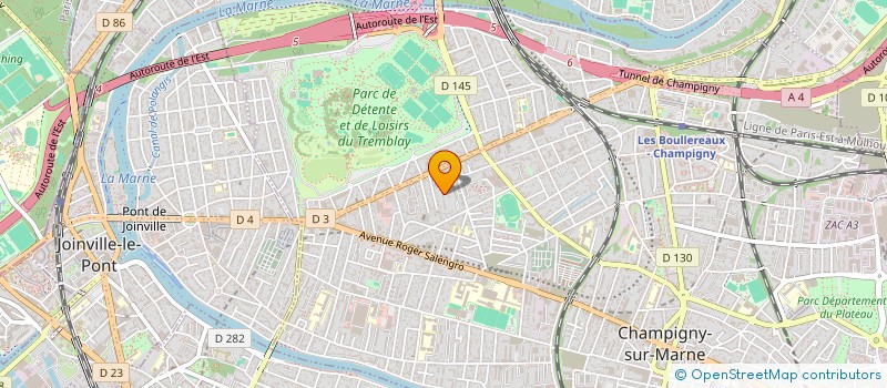 localisation de l'entreprise RAYMOND ET FILS  CHAMPIGNY-SUR-MARNE