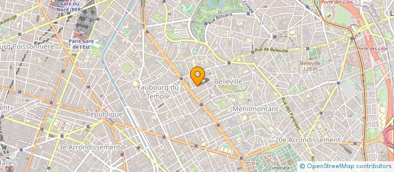 localisation de l'entreprise RAYMOND LABROUX  PARIS