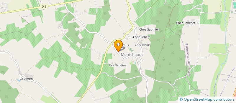 localisation de l'entreprise RAYMOND RAGNAUD à LIGNIERES-AMBLEVILLE