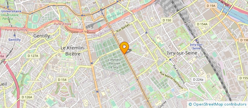 localisation de l'entreprise RAYMONDE DESSERTEAU à IVRY-SUR-SEINE