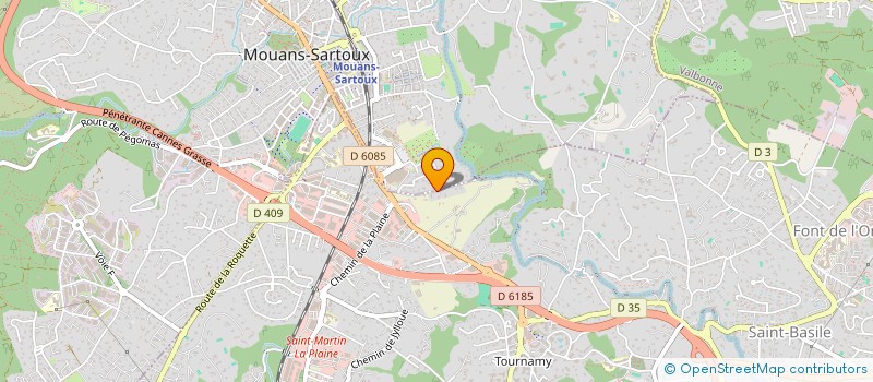 localisation de l'entreprise RAYMONDOU INVESTISSEMENT à MOUGINS