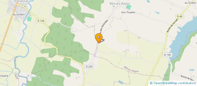 localisation de l'entreprise RAYMOUN  BEZUES-BAJON