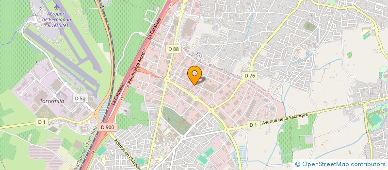 localisation de l'entreprise RAYNAL & FILS T.P à PERPIGNAN