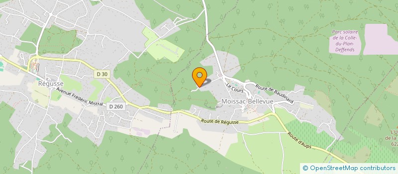 localisation de l'entreprise RAYNAL PATRICE  MOISSAC-BELLEVUE