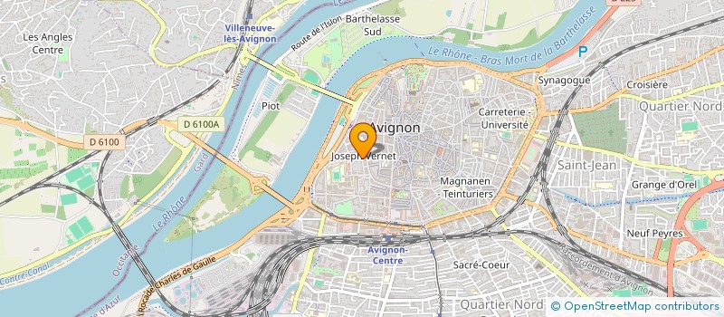 localisation de l'entreprise RAYNALD BATY à AVIGNON