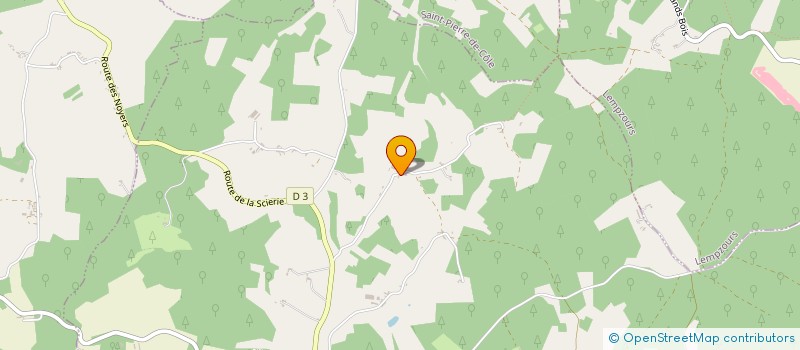 localisation de l'entreprise RAYNAUD  NEGRONDES