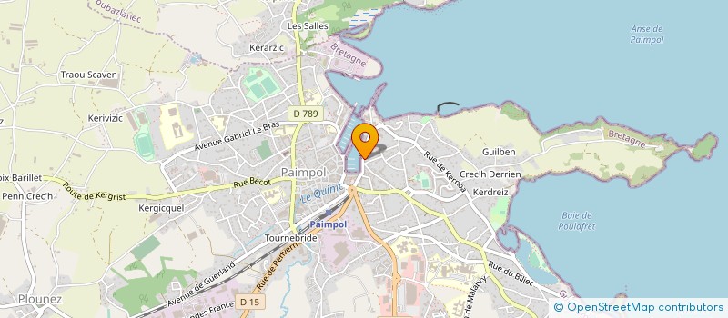 localisation de l'entreprise RAYNAUD-PAIMPOL MARINE  PAIMPOL