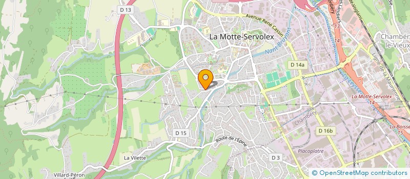 localisation de l'entreprise RAYNIAH  LA MOTTE-SERVOLEX