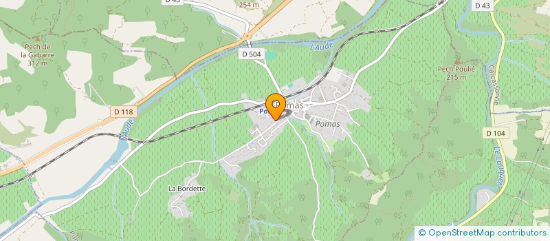 localisation de l'entreprise RAYNIER BASTIEN  POMAS