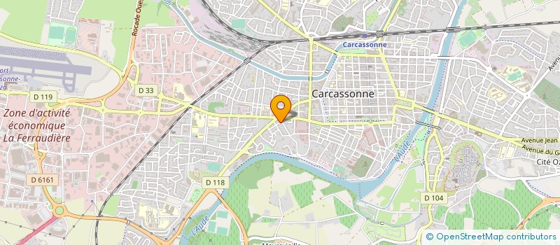 localisation de l'entreprise RAYNIER ENERGIES  CARCASSONNE