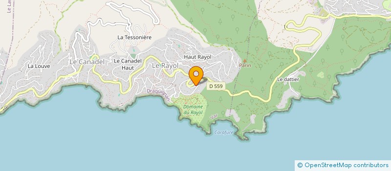 localisation de l'entreprise RAYOL CANADEL 9 SC à RAYOL-CANADEL-SUR-MER