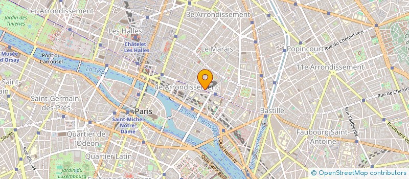 localisation de l'entreprise RAYON à PARIS