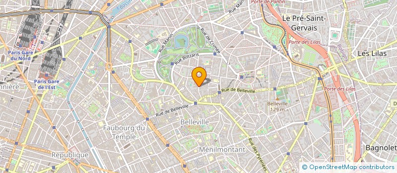 localisation de l'entreprise RAYON CHIPS  PARIS