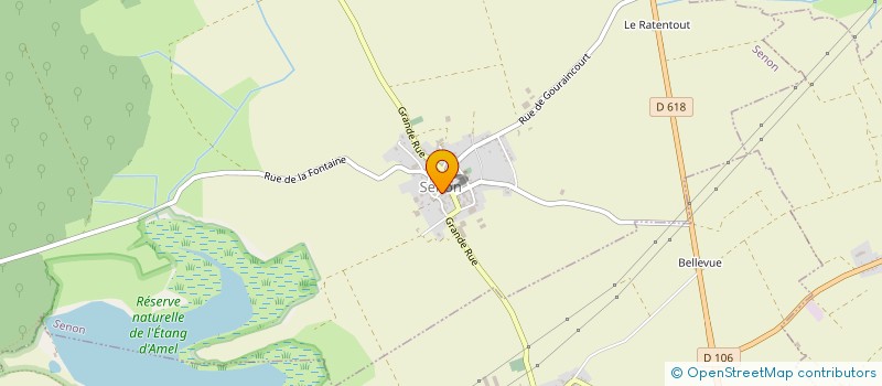 localisation de l'entreprise RAYON D'ABEILLES à SENON