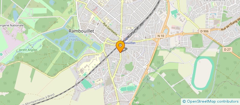 localisation de l'entreprise RAYON D'ACTION à RAMBOUILLET