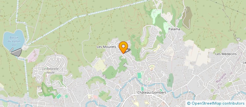 localisation de l'entreprise RAYON DE MUSIQUE  MARSEILLE