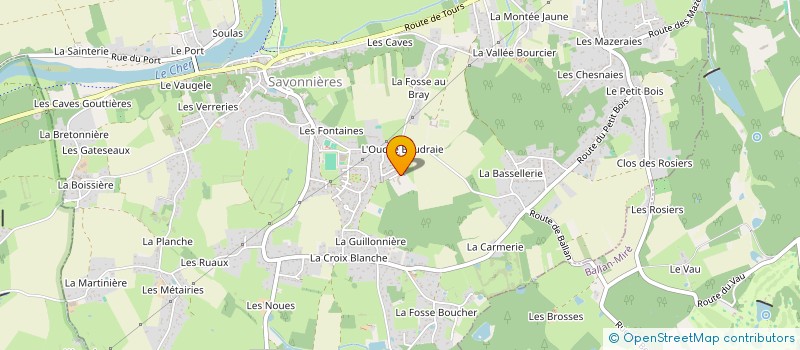 localisation de l'entreprise RAYON DE SERRE  SAVONNIERES