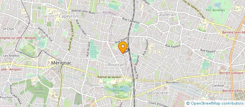 localisation de l'entreprise RAYON DE SOLEIL 33 à BORDEAUX