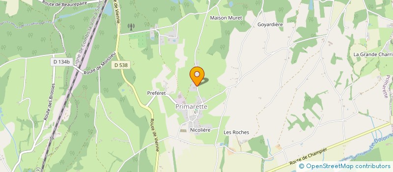 localisation de l'entreprise RAYON DE SOLEIL  PRIMARETTE